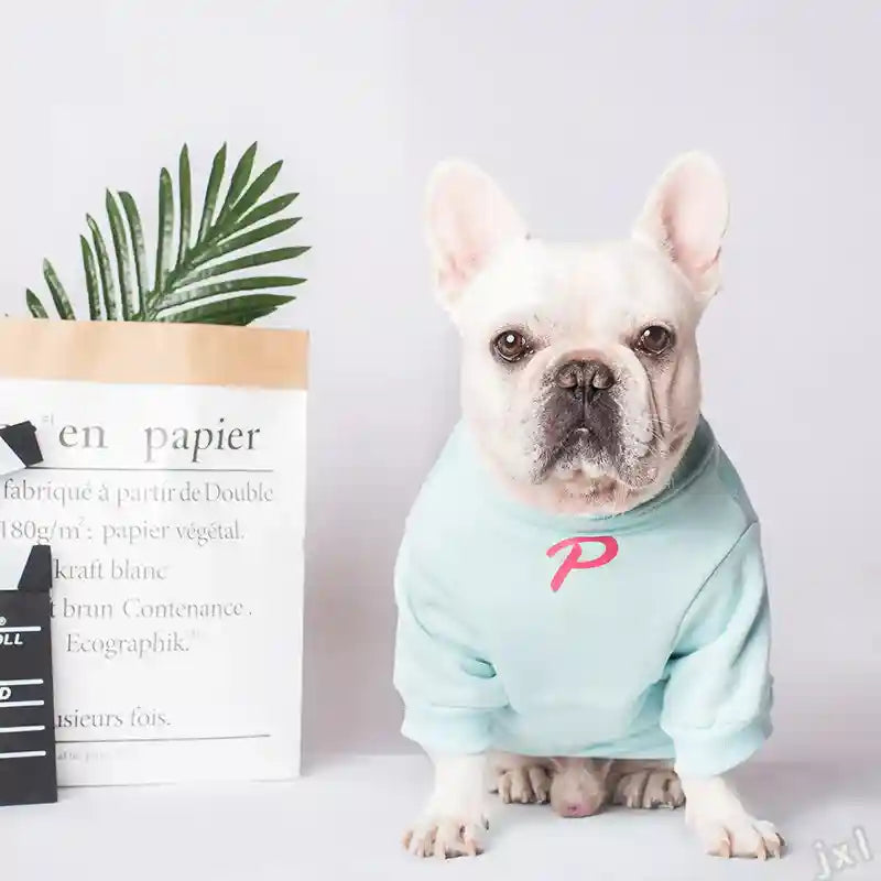 Sudadera para perros Beach Fiocchetto - Algodón casual con bolsillos