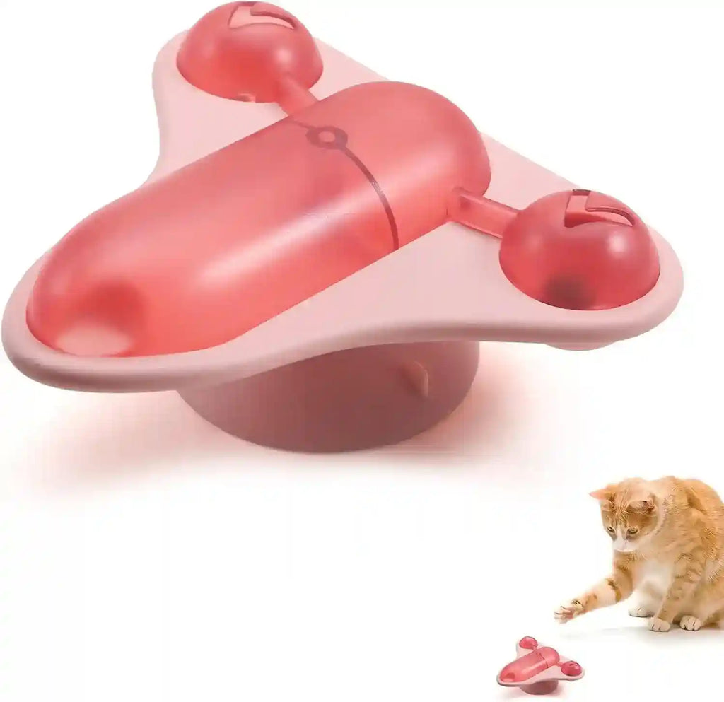 Juego Interactivo para Gatos y Perros - Dispensador de Snacks con Ventosa