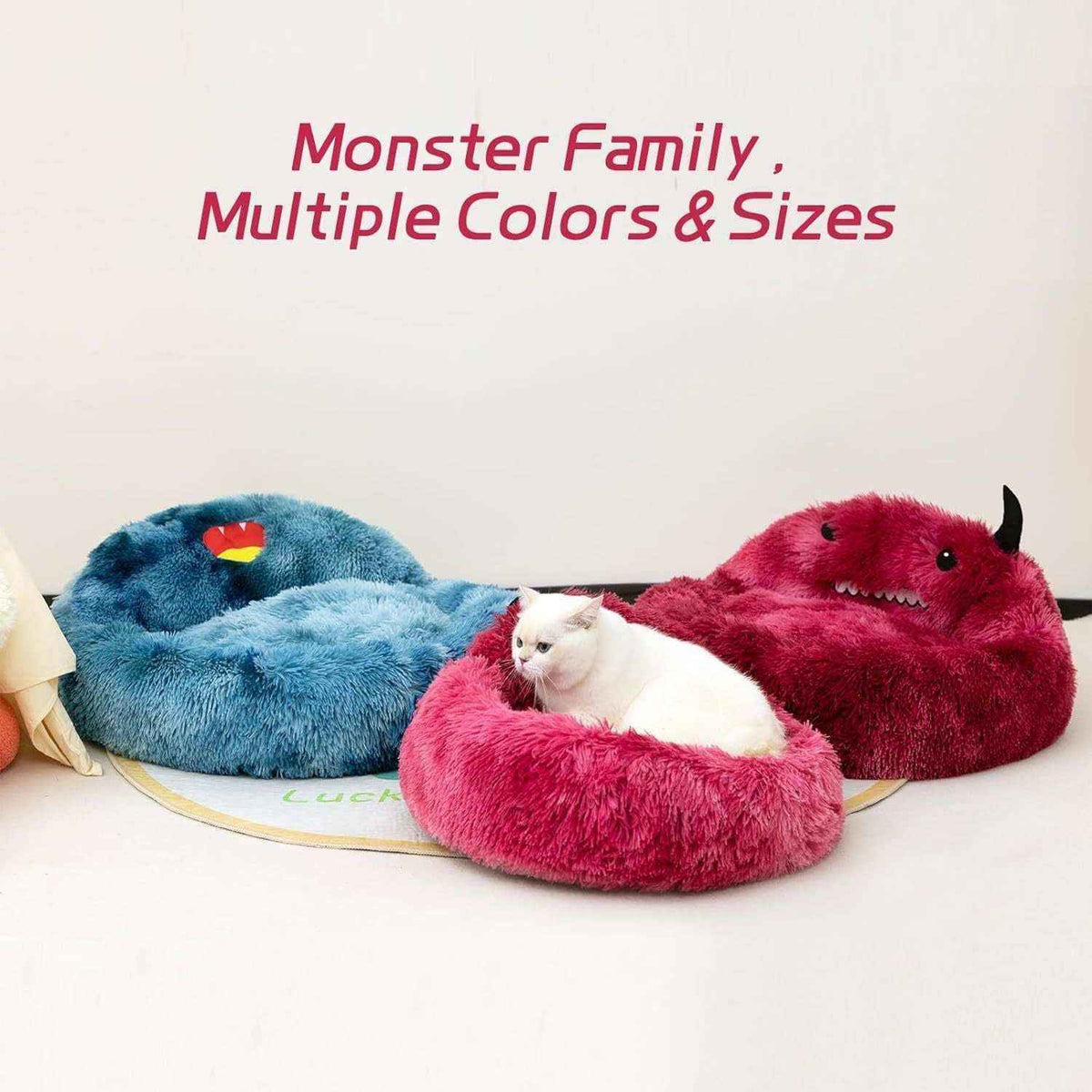 Cuccia Pelosa "Monster" per Cani e Gatti – Calda e Morbida by Dog Moda