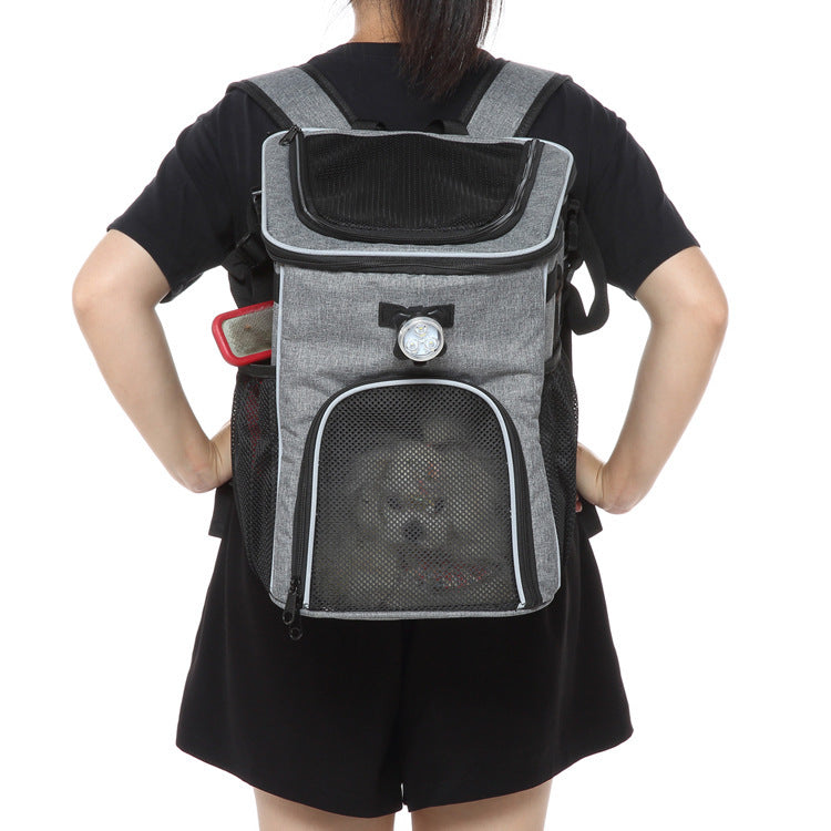 Multifunctional Carrier Backpack for Dogs and Cats "NewCastle"