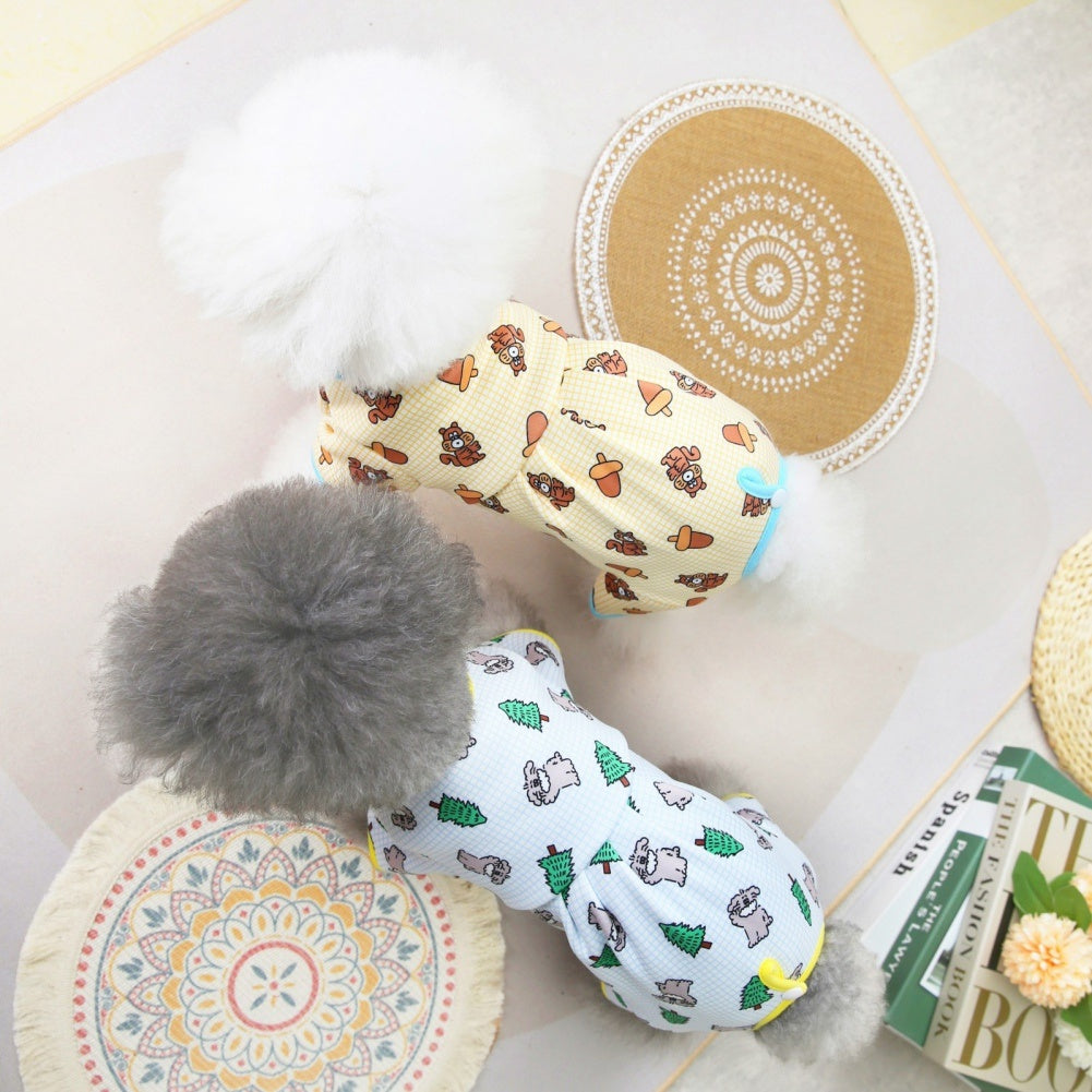 "Viviana" Dog Jumpsuit - Style and Comfort for Pomeranians, Chihuahuas and Other Small Friends