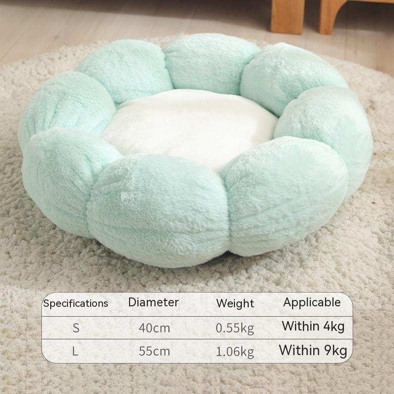 Flower Shape Dog Bed – Soft and Cozy Nest