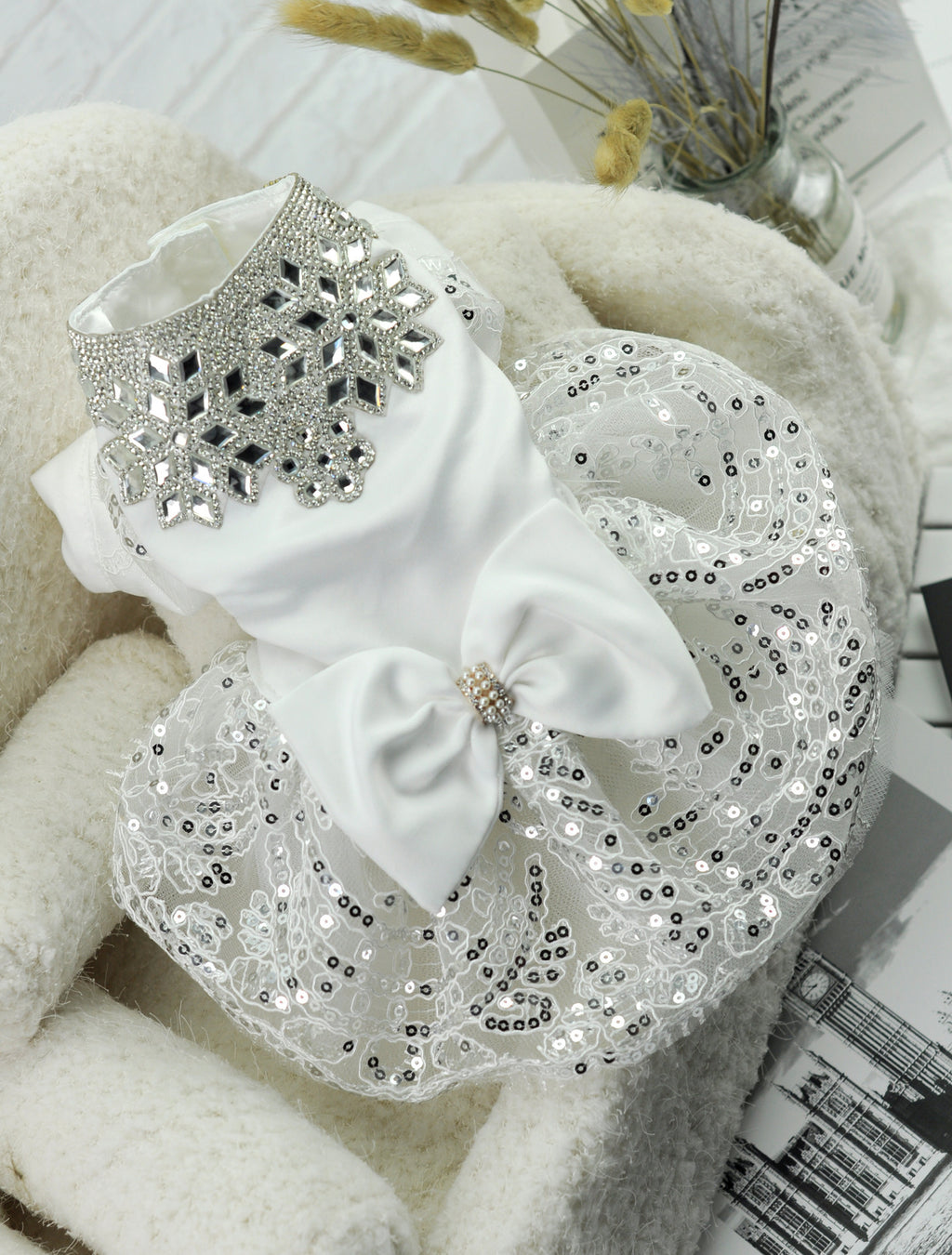 Dog dress with skirt "Confetto"