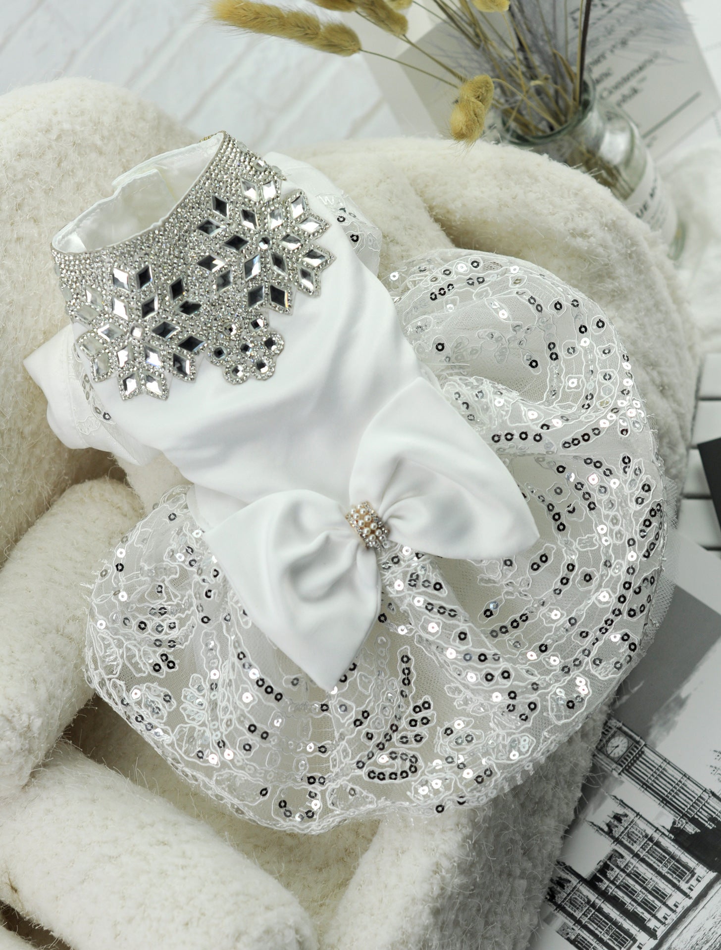 Dog dress with skirt "Confetto"