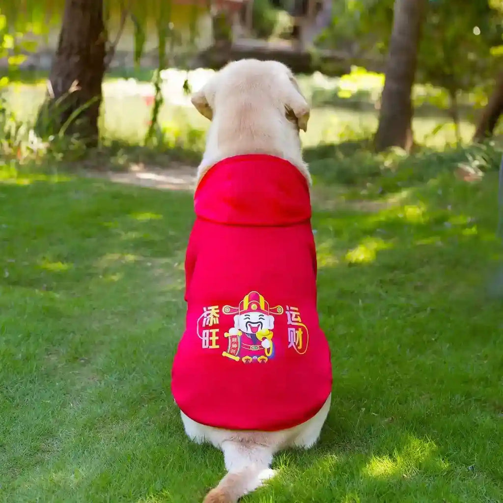 Sudadera con Capucha para Perros Grandes - Osito y Panda