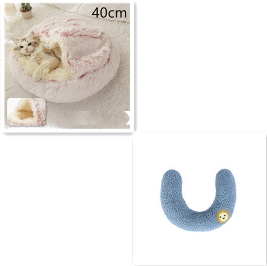 Cuccia Avvolgente "Comfort Ciambella" in Pile con Copertina - Dog Moda