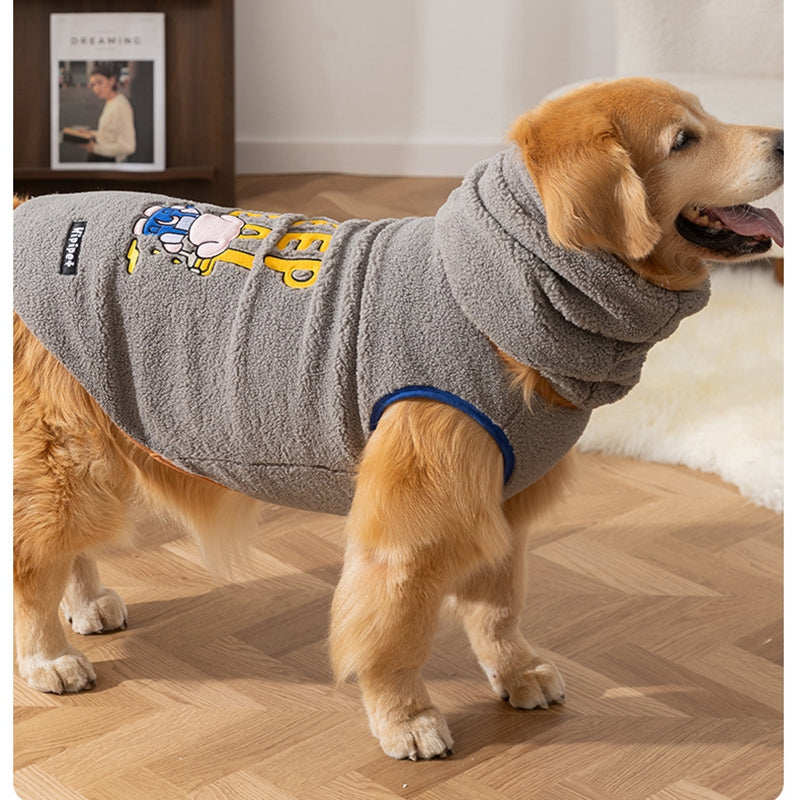 Cappotto Victor in Pile per Cani Taglia Grande - 3XL-8XL