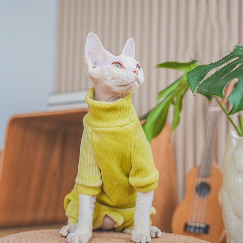 Felpa Pile Gatto Sphynx Devon - Calda e Morbida by Dog Moda