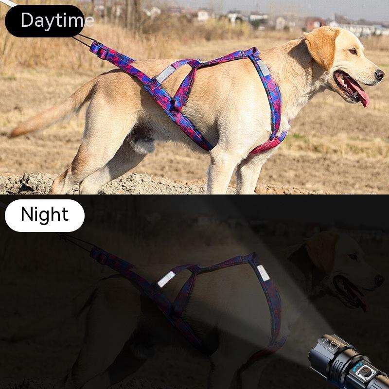 Heavy Duty Nylon Dog Sled Harness - Comfort and Reliability for Outdoor Activities 