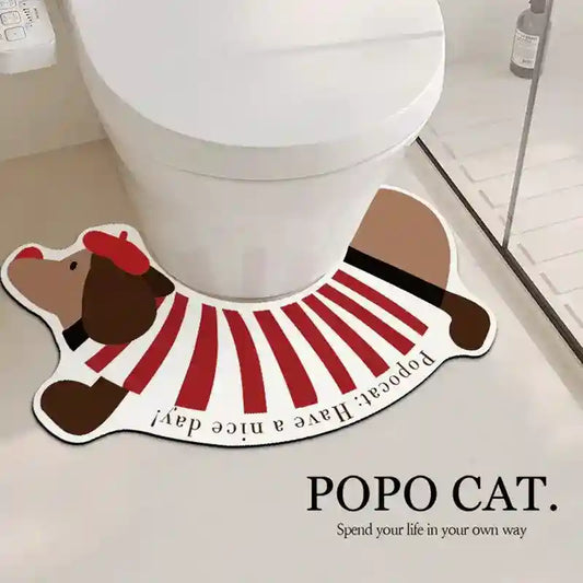 Tappetino Bagno Bassotto Idrorepellente Antiscivolo by Dog Moda