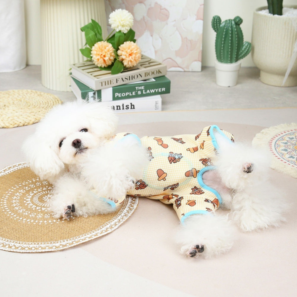 "Viviana" Dog Jumpsuit - Style and Comfort for Pomeranians, Chihuahuas and Other Small Friends