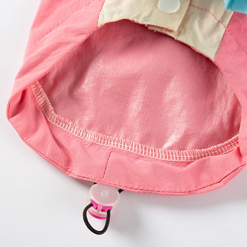 HIPIPET Raincoat with Hood and Visor for Dogs