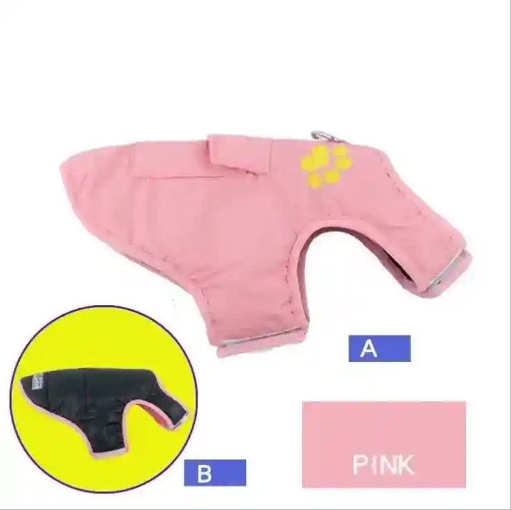 Cappotto Invernale per Cani Retriever - Cotone con Pettorina Integrata by Dog Moda