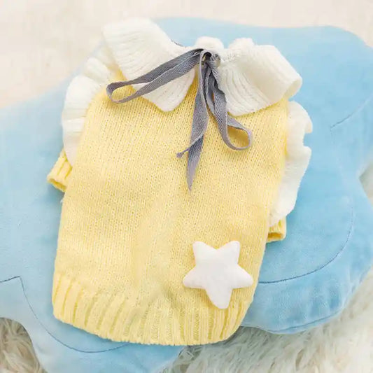 Maglione per Cani con Stelle - Caldo e Morbido by Dog Moda