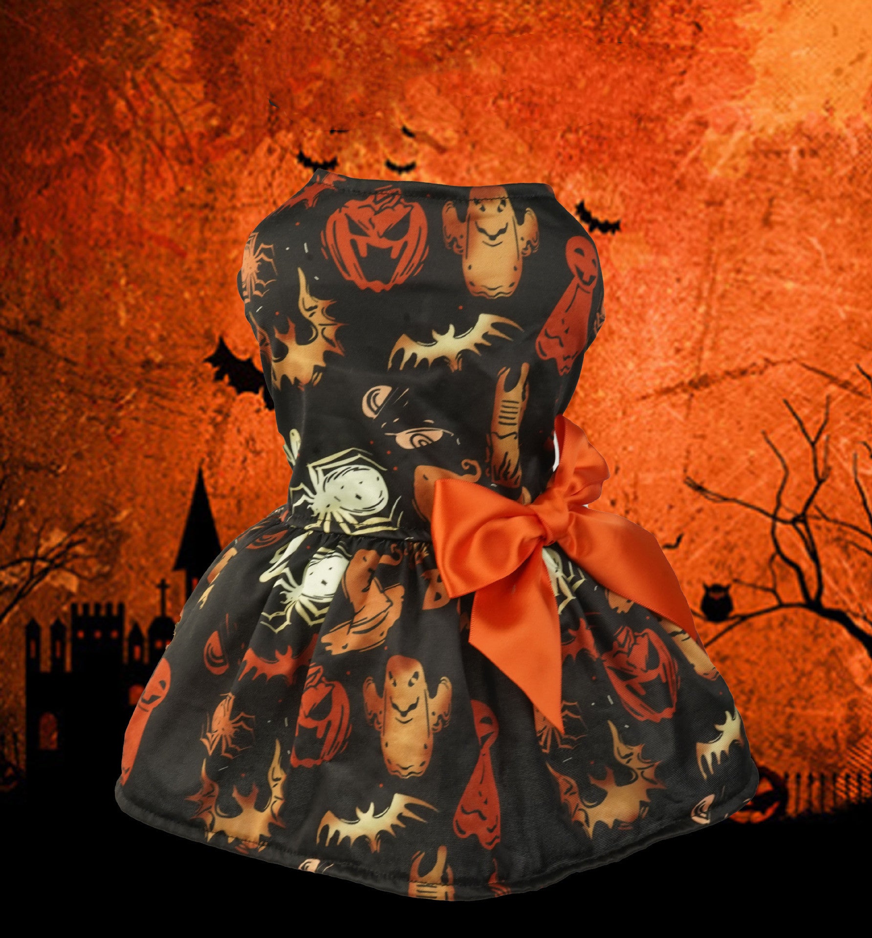 Female Dog Halloween Dress - Style and Festivity for Your Four-Legged Friend 