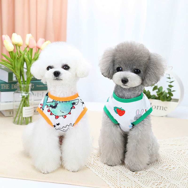 Magliettina Smanicata Cotton Dream - Fantasie Colorate - Dog Moda