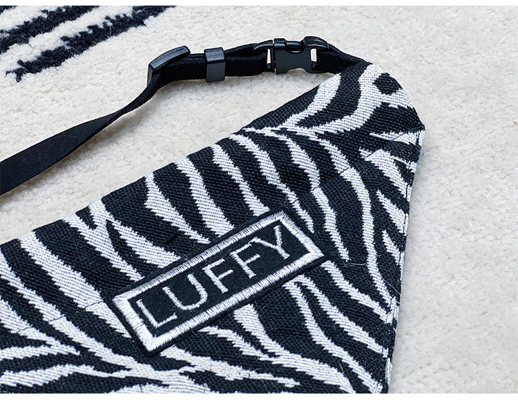 Bandana Personalizzata per Cani con Nome Fantasia Zebrata