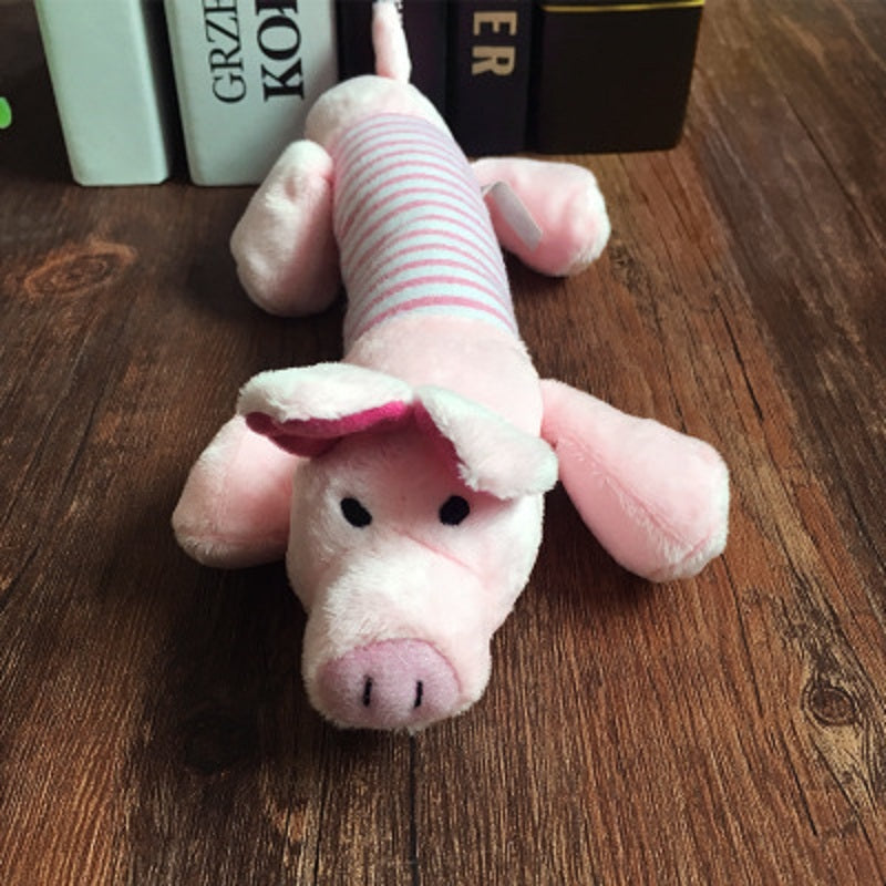Animal Shaped Plush Dog Toy - Cheepet