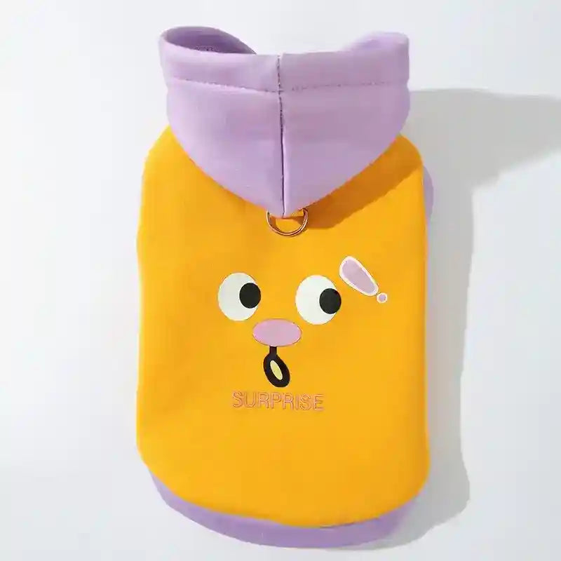 Felpa con Cappuccio Orsetto per Cani e Gatti - Calda by Dog Moda