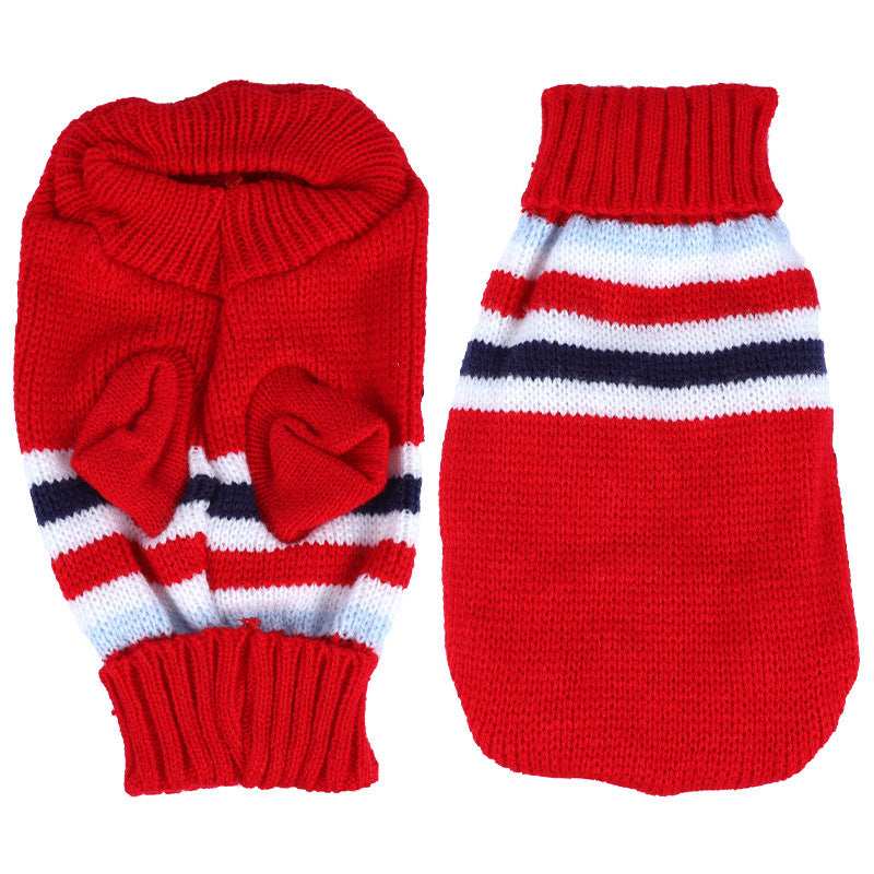 Dog Sweater Model "Fanny" - High Neck, Warm and Stretchy!