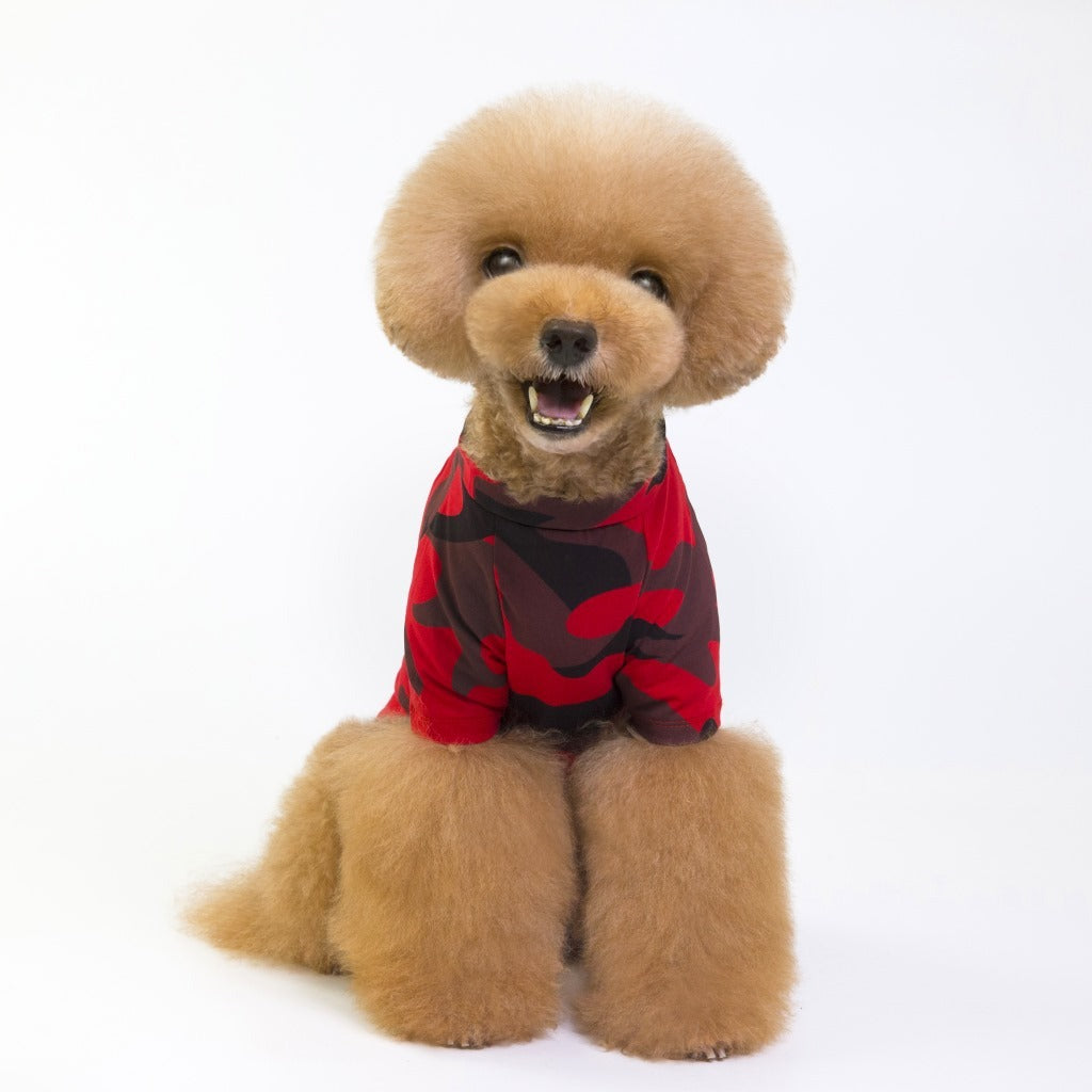 "Super Hero" Camouflage Dog Shirt