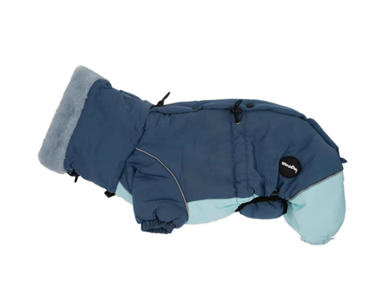 4-Legged Dachshund Padded Coat - High Fleece Collar