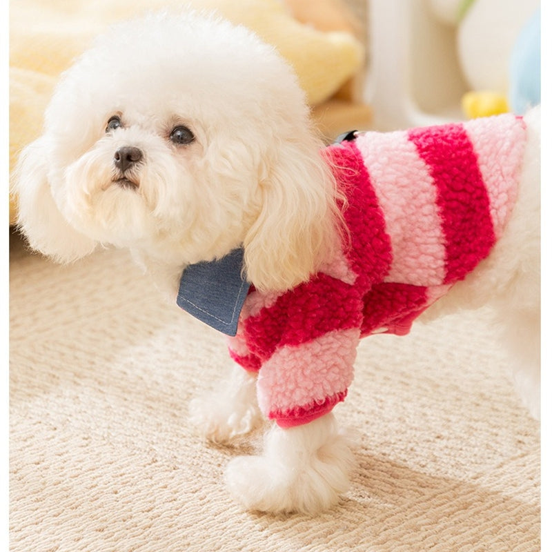 BEAR HIPIPET Lambswool Fleece Dog Hoodie