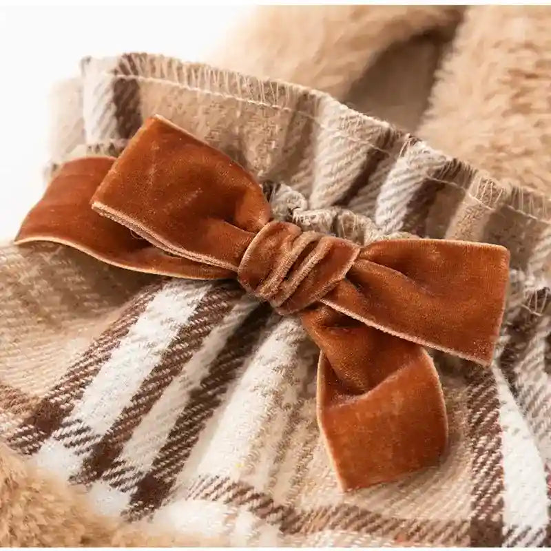 Set Panda Perros Gatos - Abrigo Vestido Invierno Caliente