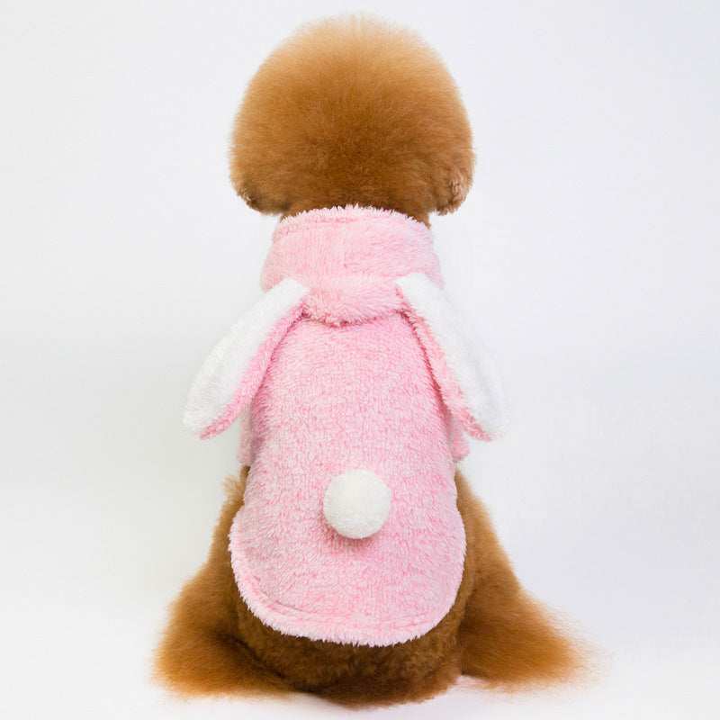 Roger Rabbit Fleece Dog Hoodie - Comfort &amp; Style for Your Dog