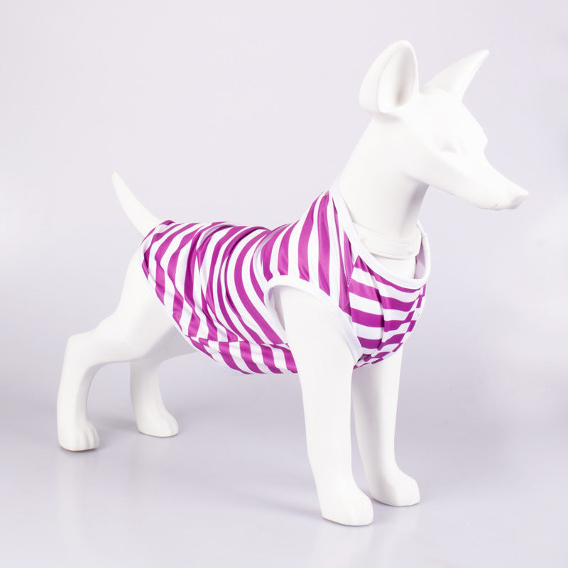 Striped Dog Shirt "Portofino"