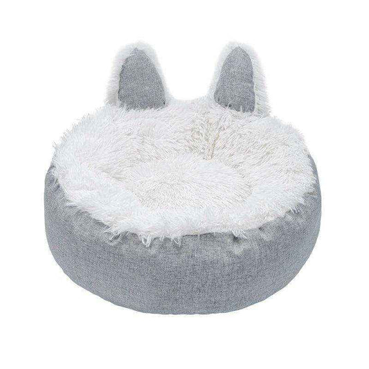 Cuccia Ears per Gatti - Morbida Tana Circolare con Orecchie by Dog Moda