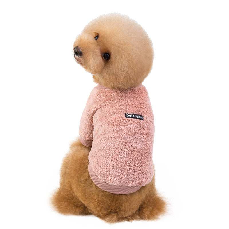 "Dolebean" Solid Color Dog Fleece