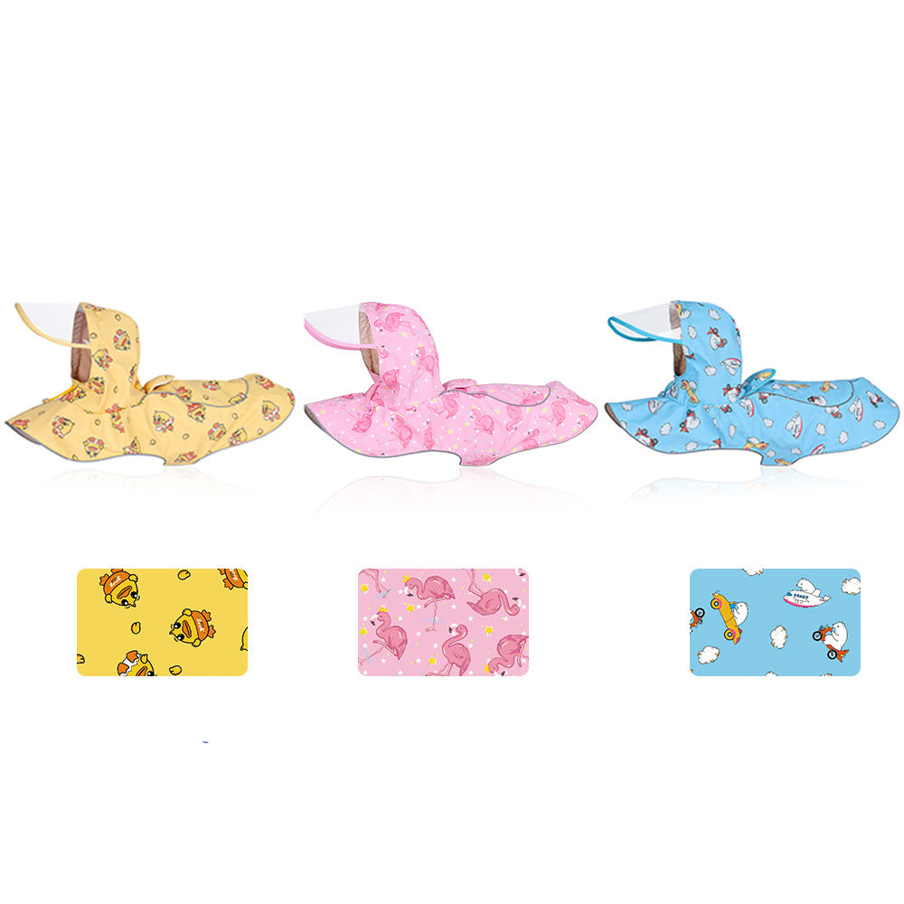 Raincoat for dogs with visor "Ruby"