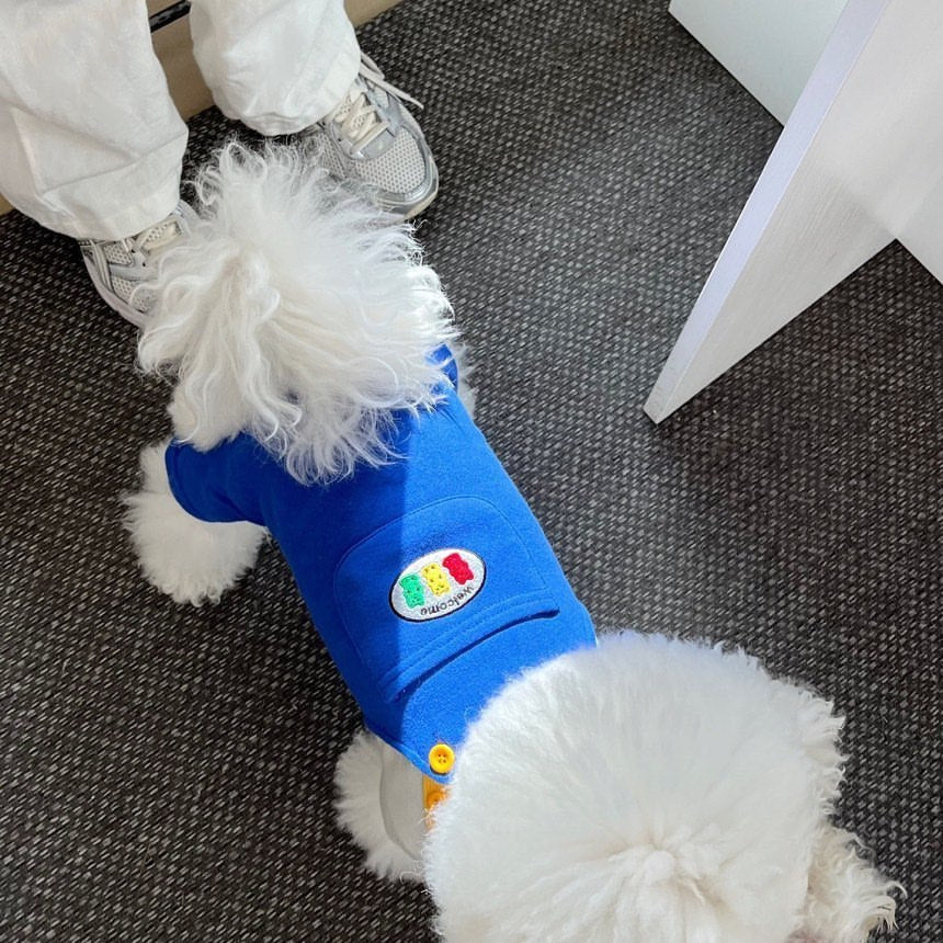 Small Dog Overalls with Suspenders - Comfortable and Fashionable