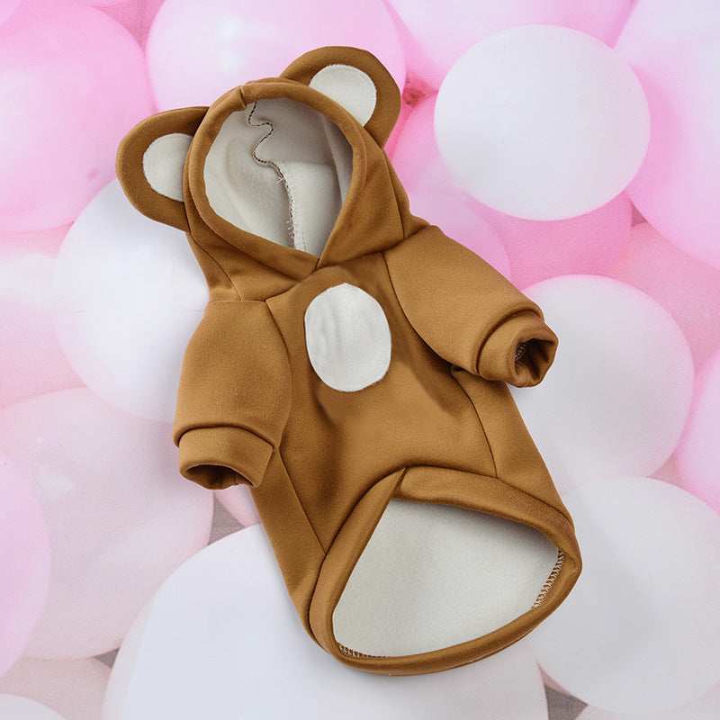 Felpa per Cani con Orecchie sul Cappuccio | Dogmoda