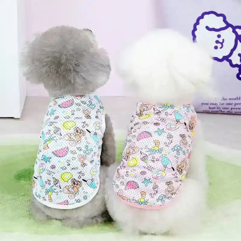Maglia per Cani Protezione Solare Smanicata - UV e Leggera by null