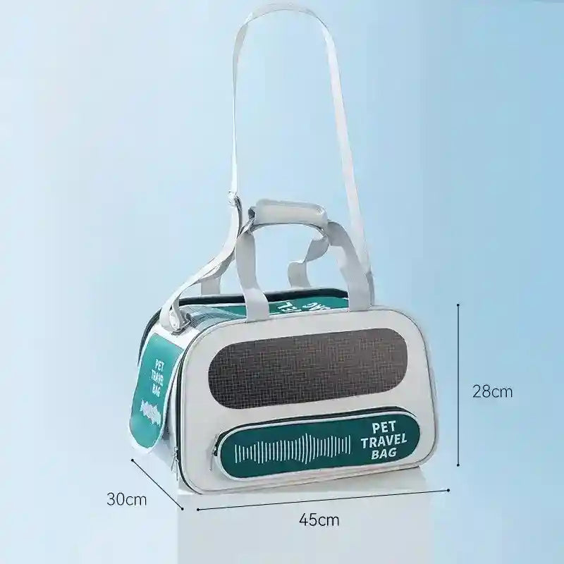 Trasportino Cani Ventilato con Rete Antigraffio Tracolla by Dog Moda