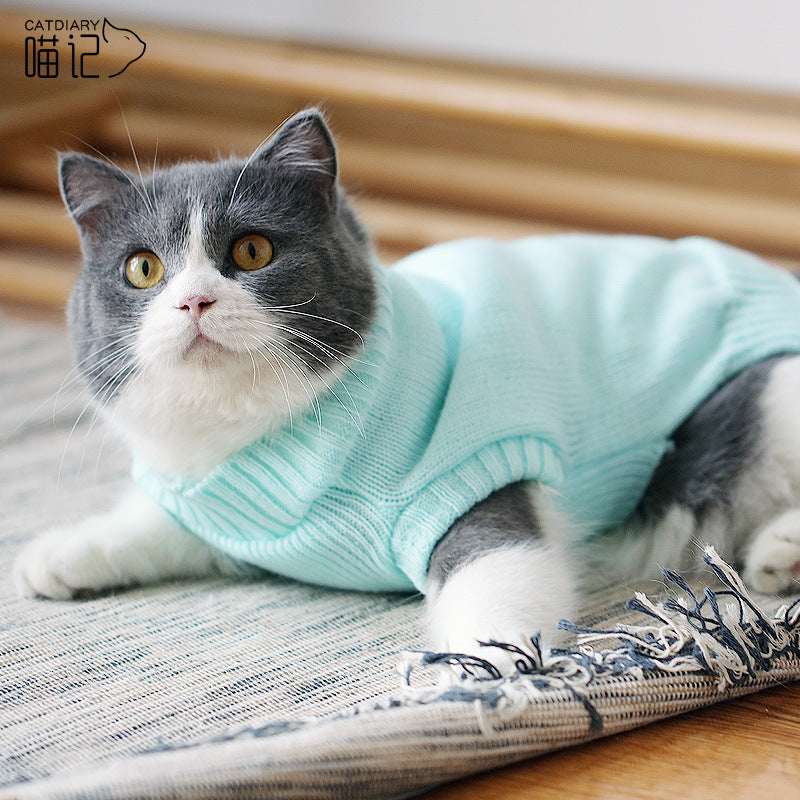Cat Sweater – Soft, Warm and Available in Many Patterns