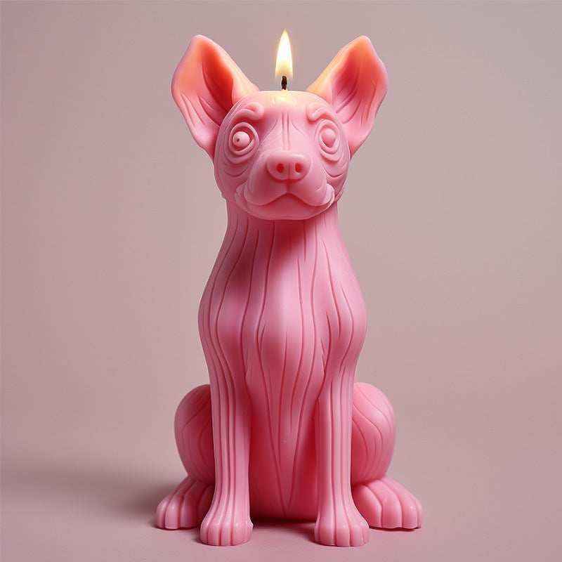 Candela Bulldog Decorativa – Idea Regalo per Amanti dei Cani by Dog Moda