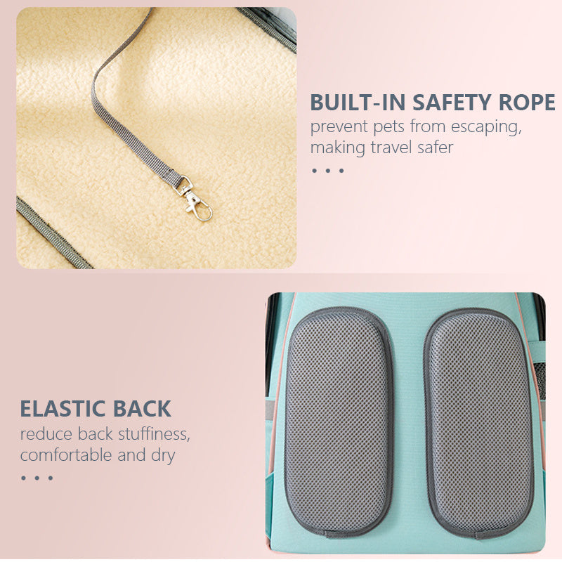 Zaino Trasportino Cani Espandibile DogModa: Viaggio e Comfort