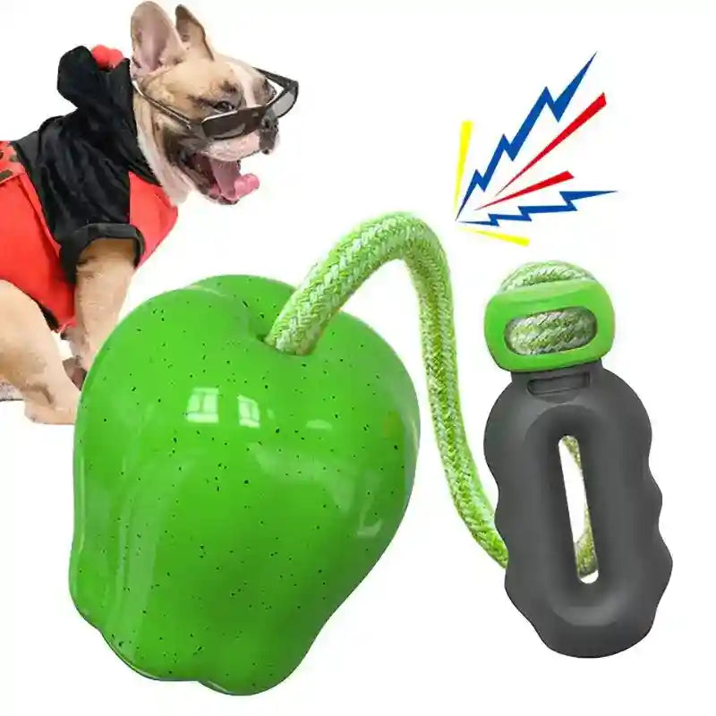 Gioco Corda Mela per Cani - Resistente e Atossico by Dog Moda