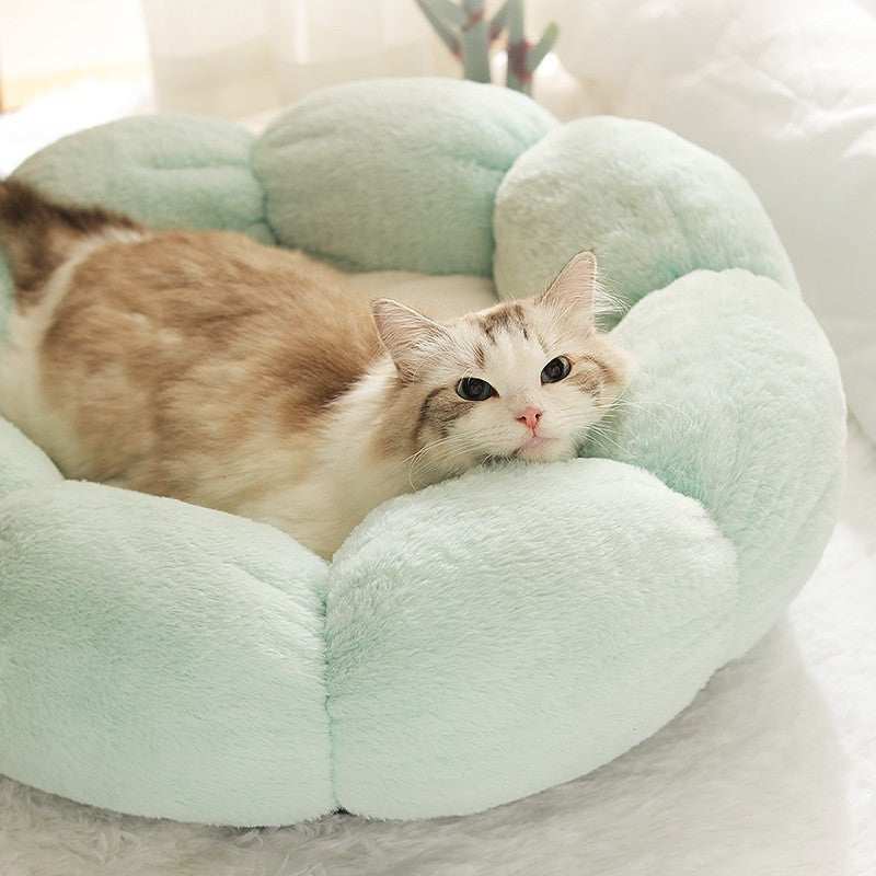 Flower Shape Dog Bed – Soft and Cozy Nest