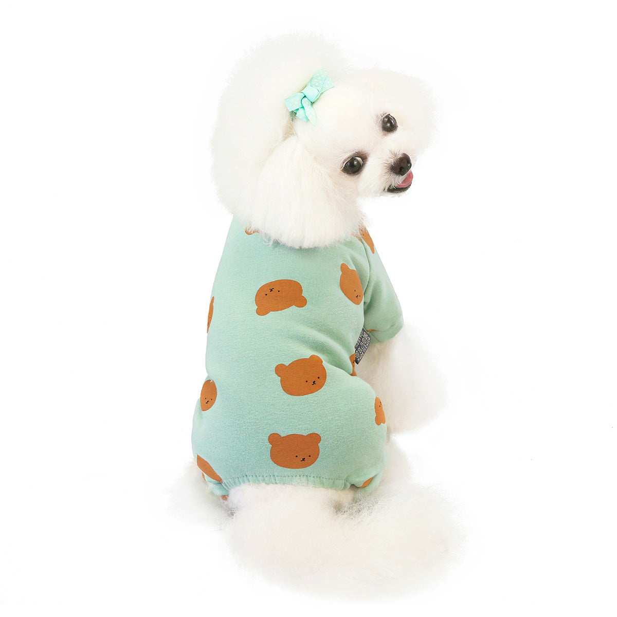 Warm Fleece Jumpsuit for Small Dogs Model "Oreste"
