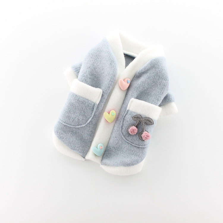 Chihuahua Coat "Berry" - Warm, Soft and Super Chic! ✨