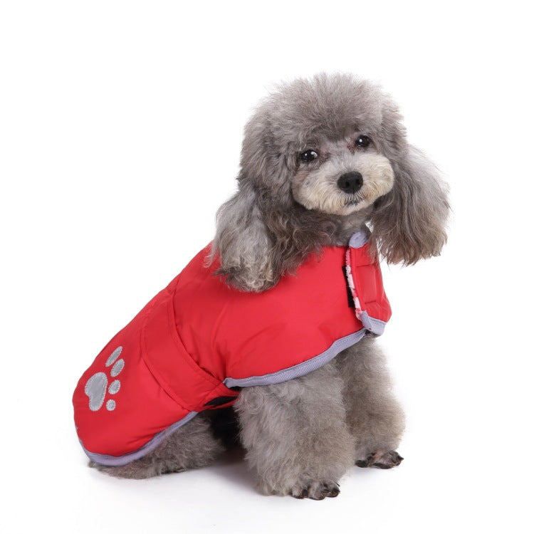 Cappotto Impermeabile a Mantella per Cani "Morbido Abbraccio"