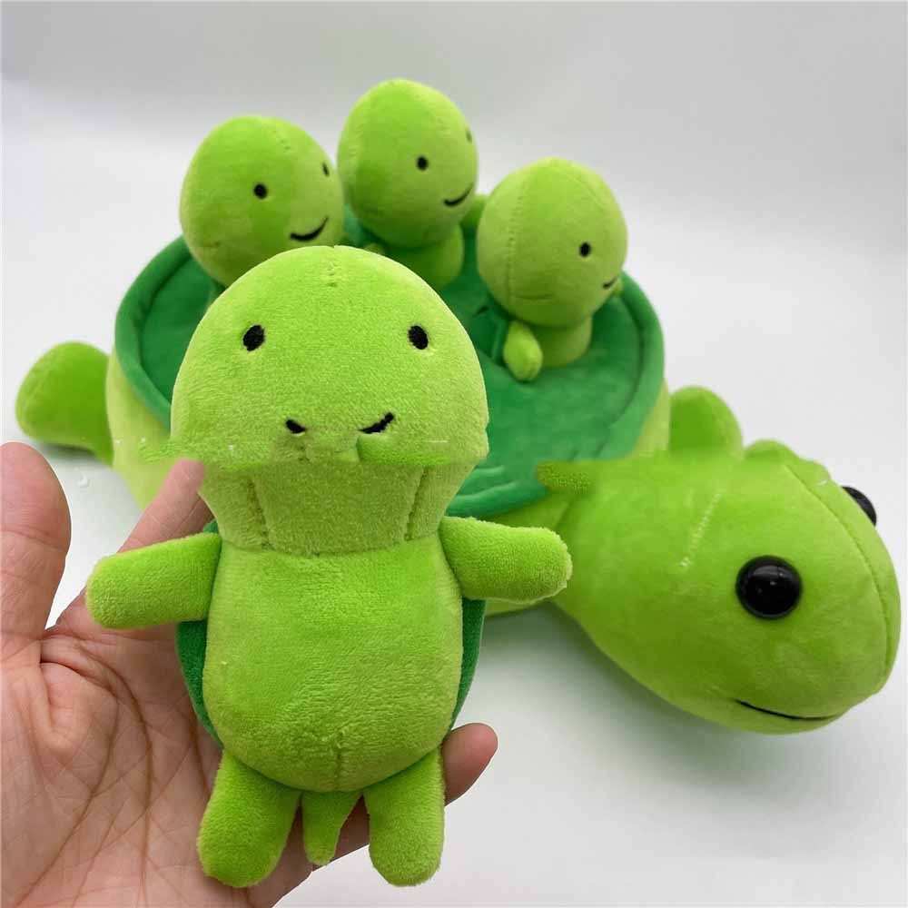 Dog Toy "Turtle" - Plush Turtle with Small Interactive