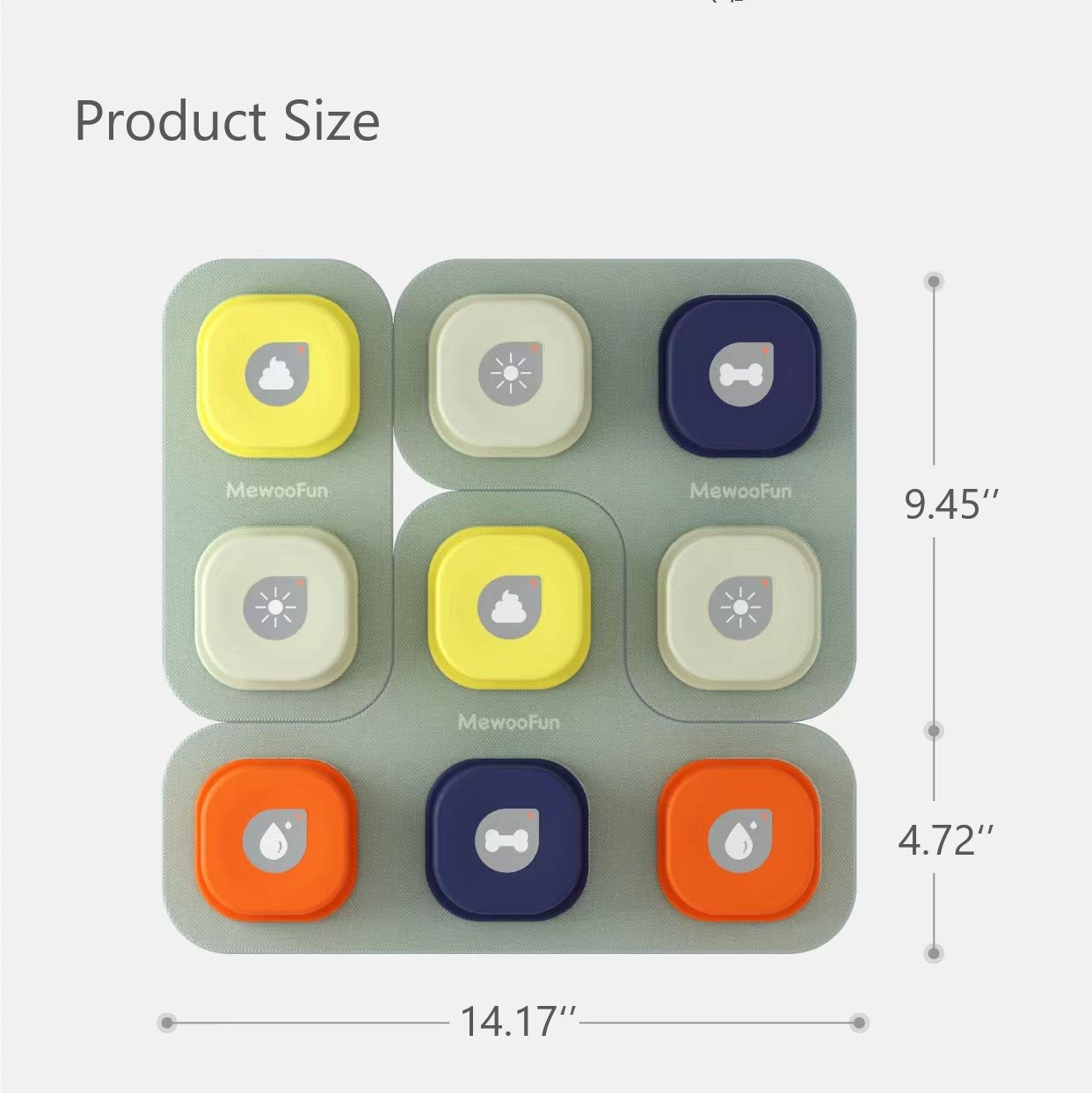 Programmable Interactive Dog Buttons "Tiles"