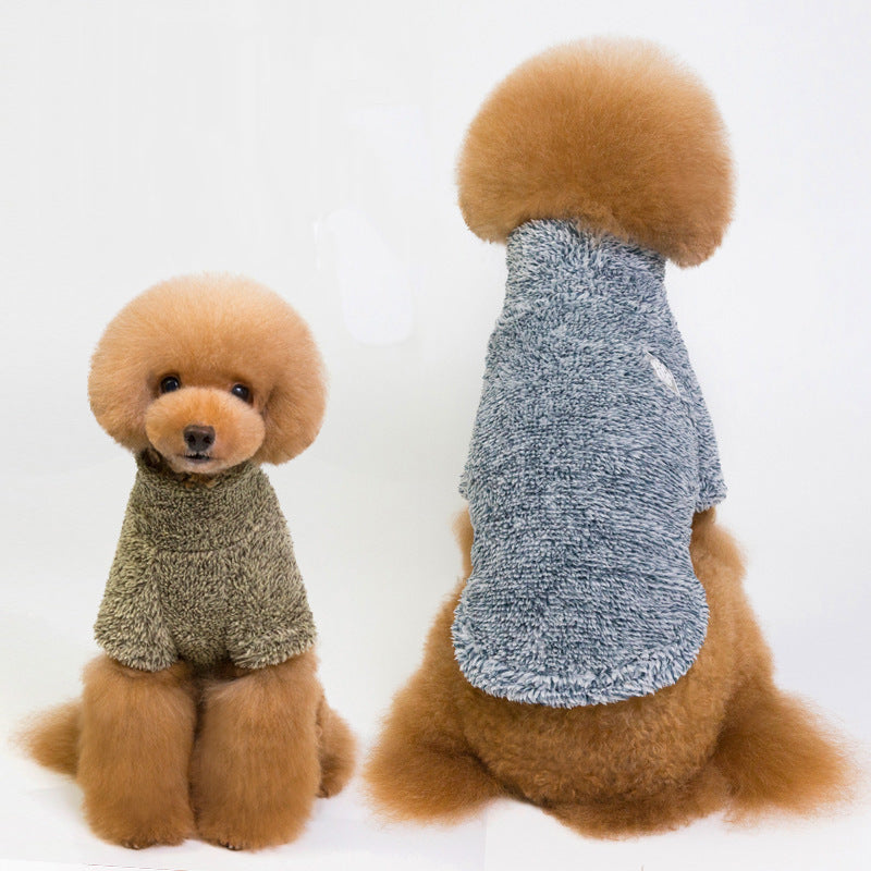 "Coral" Fleece Dog Sweater | Warm, Soft and Snug