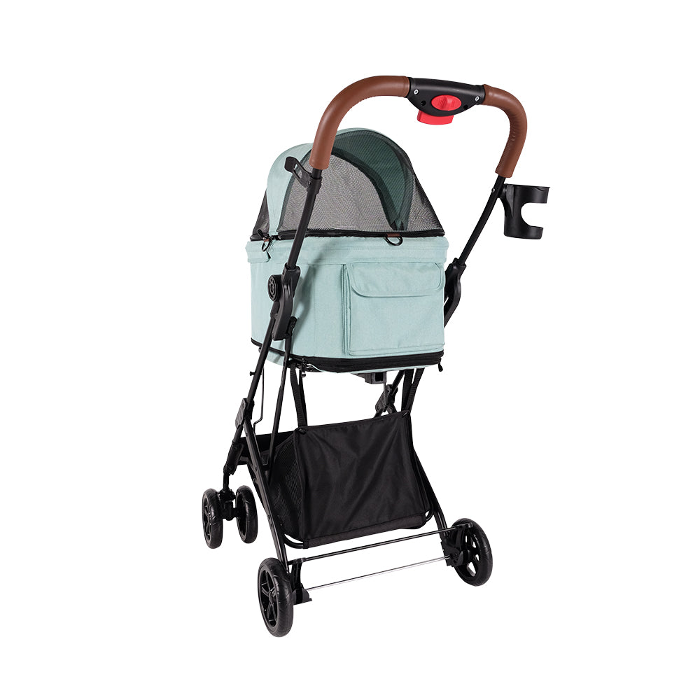 3 in 1 Stroller for Dogs and Cats "TriFold" with Removable Cabin Ibiyaya