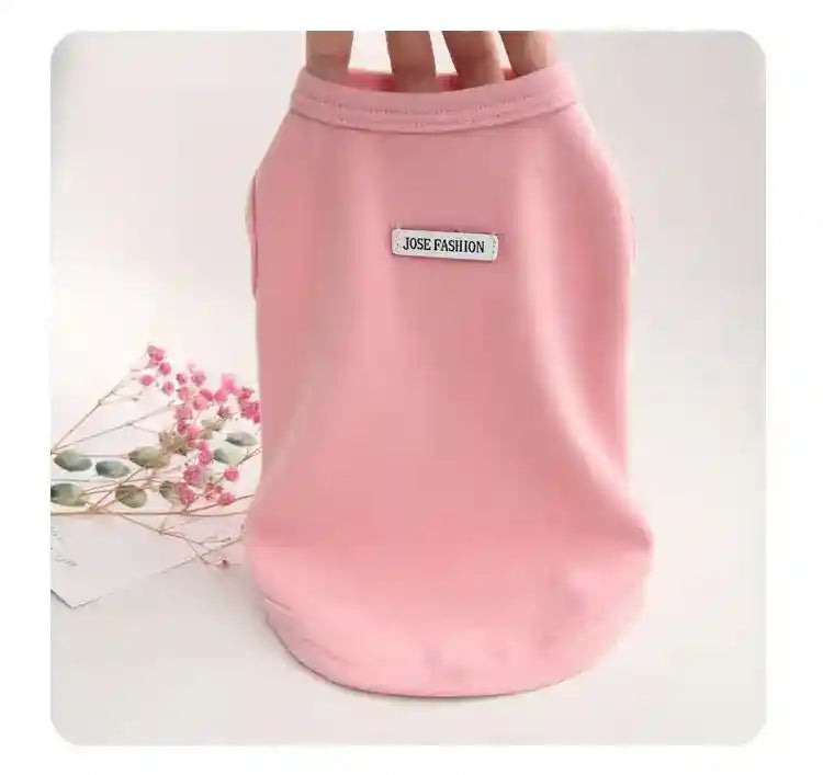 Canottiera in cotone per cani Bichon leggera e traspirante by Dog Moda